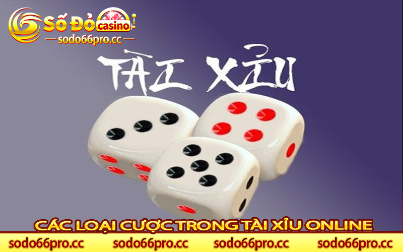 Các loại cược trong Tài Xỉu Online